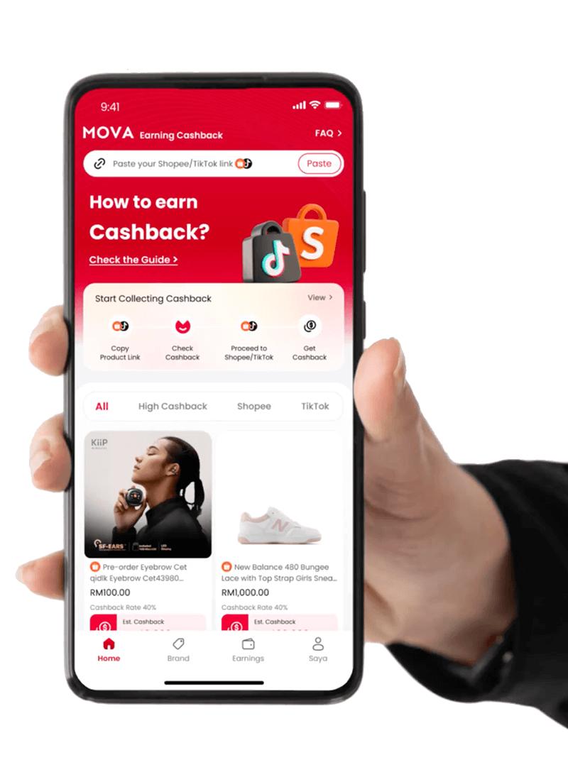 MOVA Cashback App